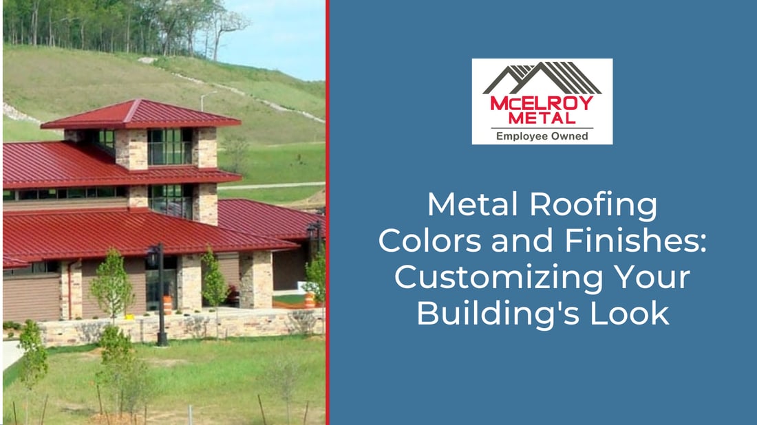 Metal Roof Colors Metal Roofing Colors McElroy Metal